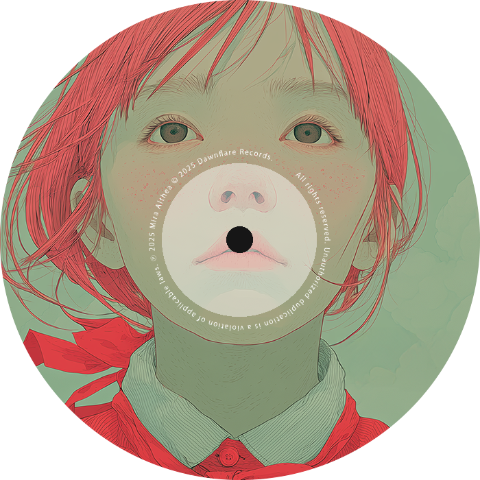 回転するレコード画像