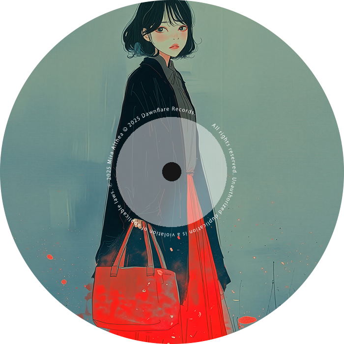 回転するレコード画像